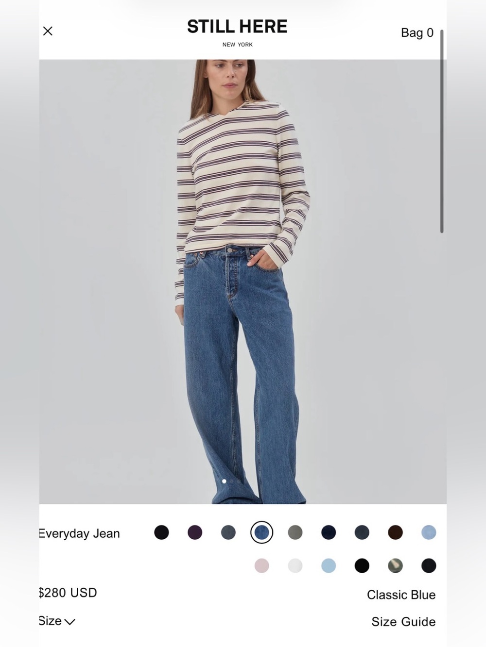 Still Here -Everyday Jean-Classic Blue